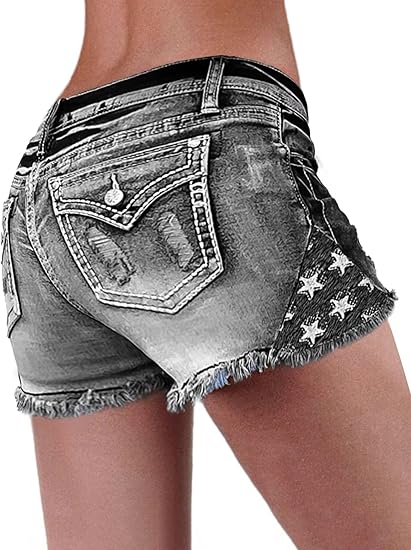 Shorts Denim Frayed - 【HME】Джинсы | Разожгите свою дерзкую сторону