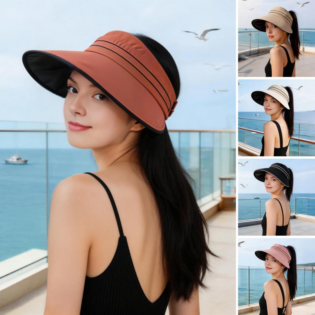 Hat Floppy Wide - Женская пляжная шляпа с отверстием для