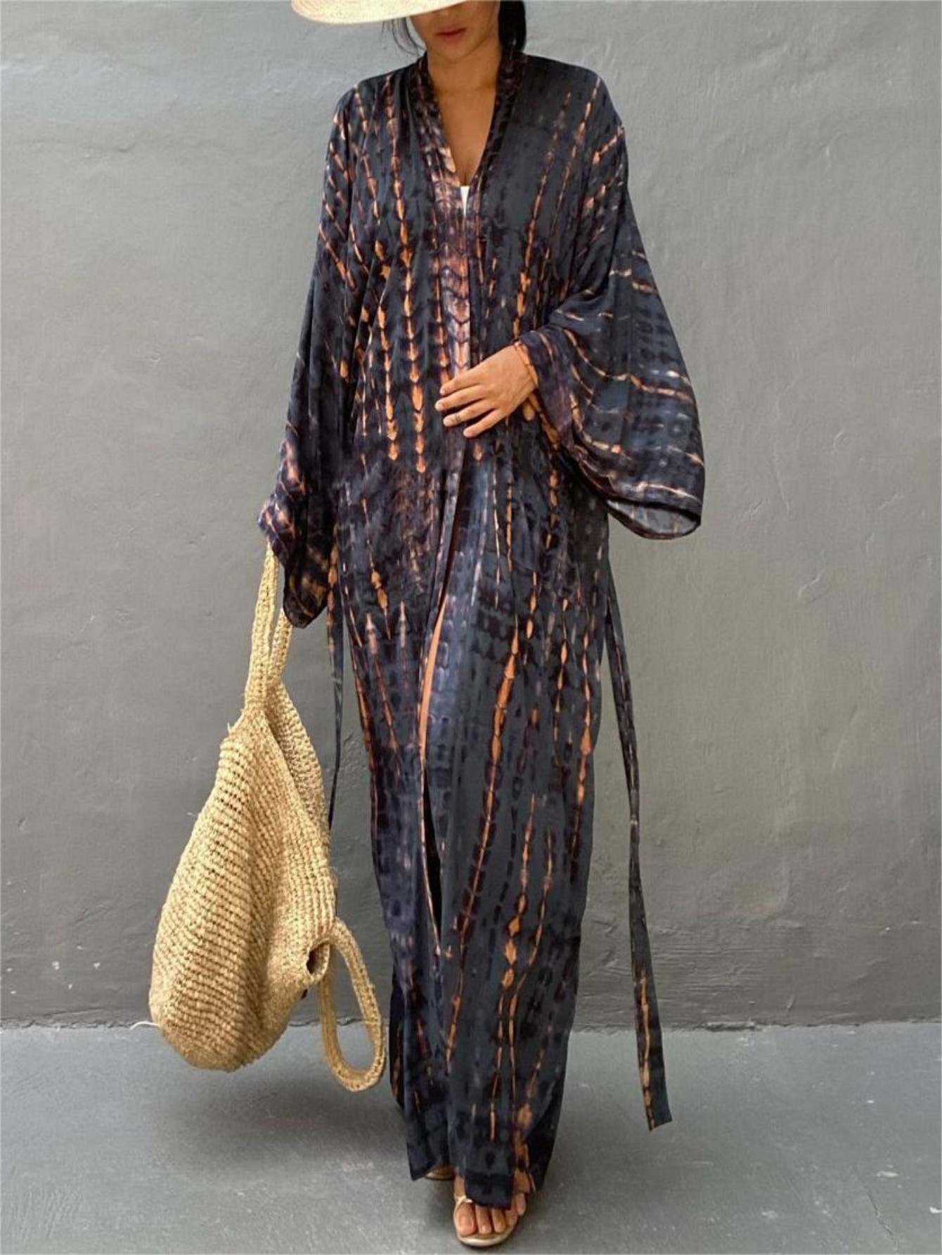 Cover Up Kaftan - Кафтаны для женщин больших размеров: пляжные