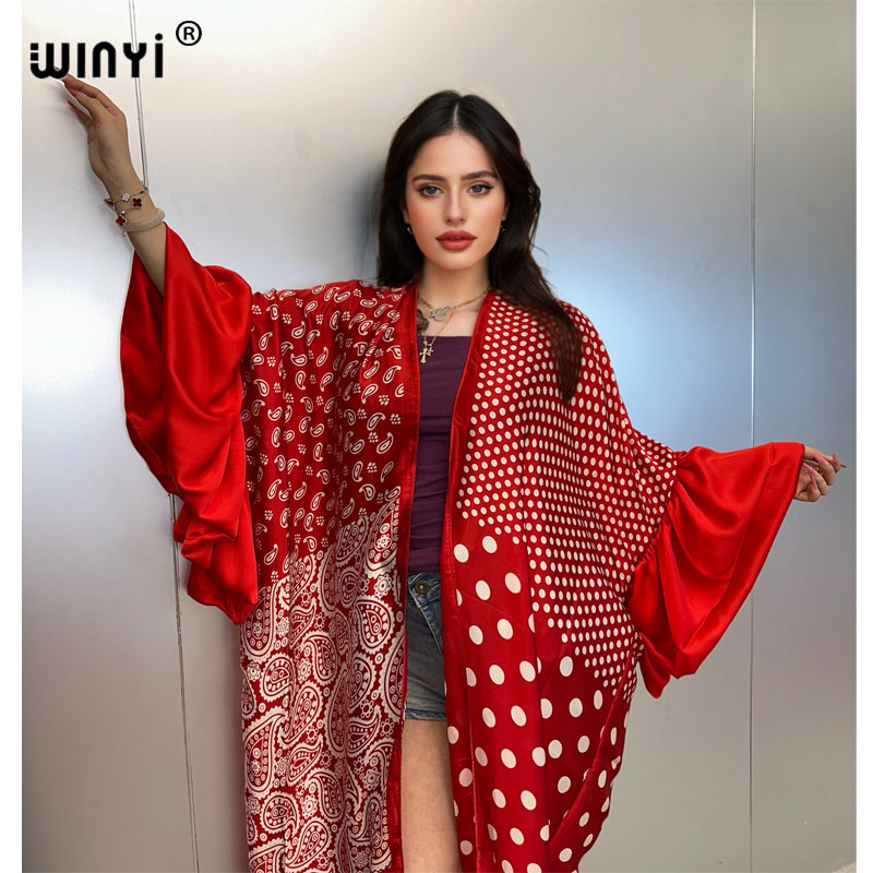 Cover Up Kaftan - Летнее кимоно WINYI: пляжное платье, накидка