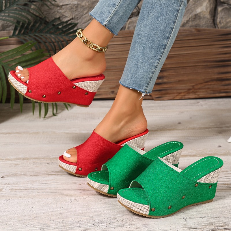 Wedge Espadrille Women - Новые женские шлепанцы-эспадрильи на танкетке 2026