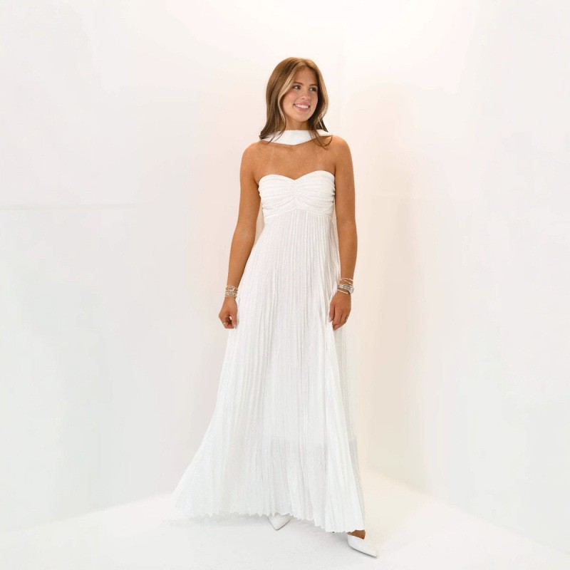 Maxi Dress Halter - Элегантное вечернее платье для гостей на