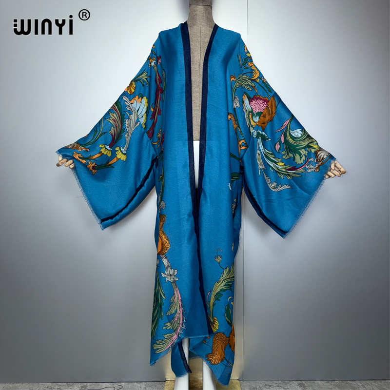 Cover Up Kaftan - Пляжное платье-кимоно WINYI Africa в стиле