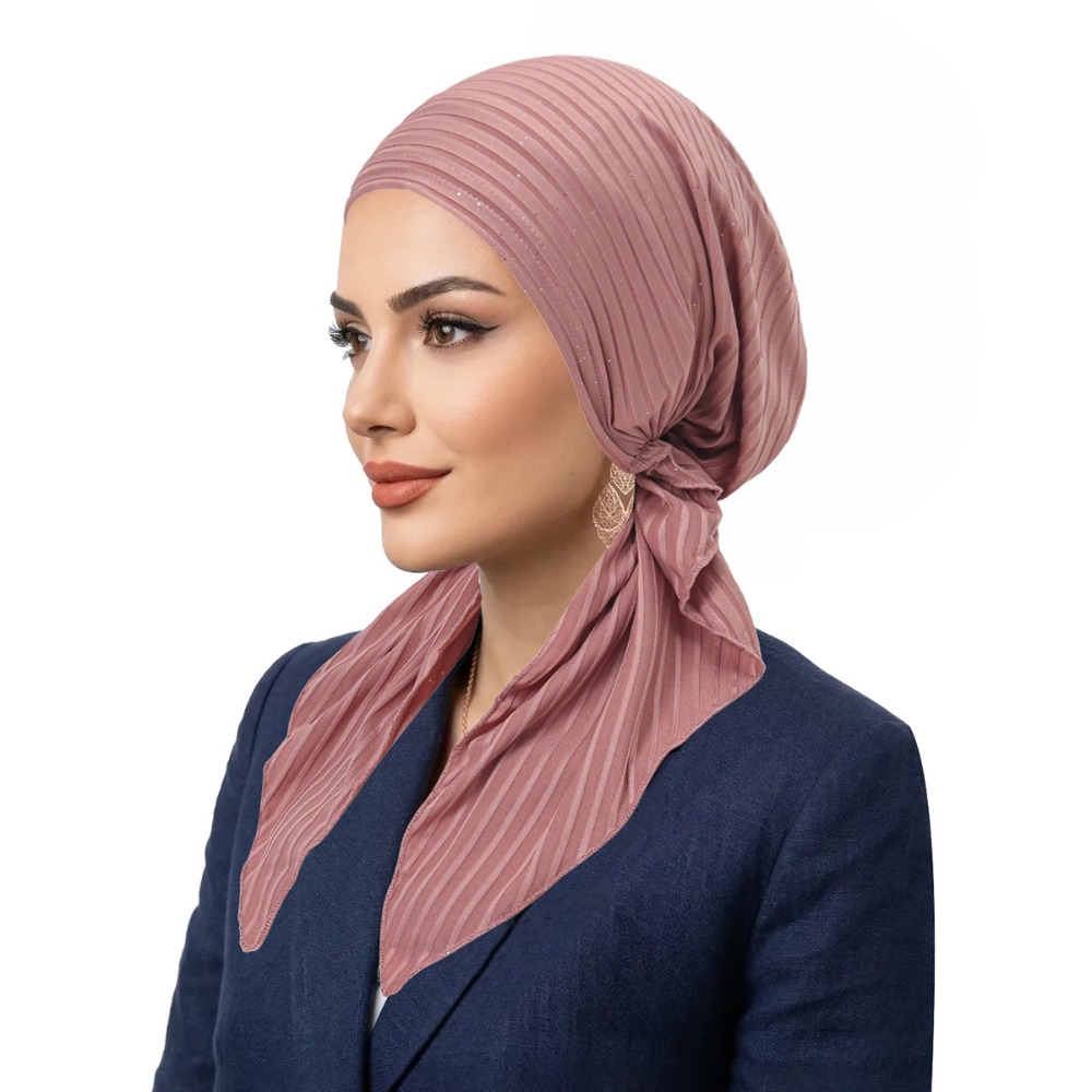 Headband Summer Knit - Модный тюрбан из эластичной ткани, готовый