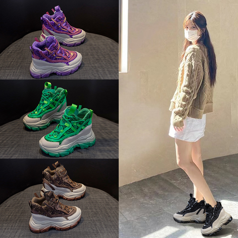 Wedge Espadrille Women - 2025 женские кроссовки на скрытой танкетке,