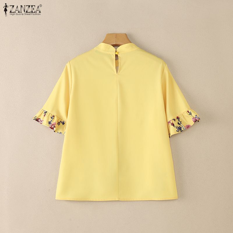 Женская летняя блузка ZANZEA в – обзор и цена Romper Floral Print