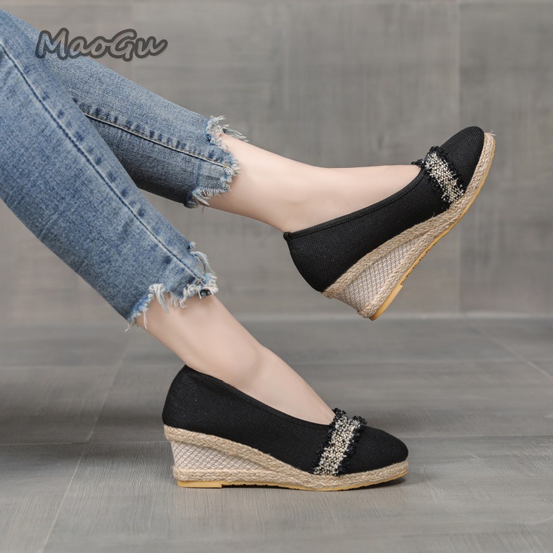 Женские эспадрильи на танкетке – обзор и цена Wedge Espadrille Women