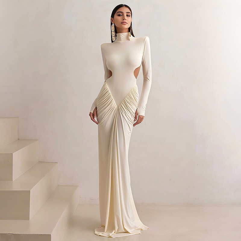 Женское длинное платье без спи – обзор и цена Maxi Dress Halter