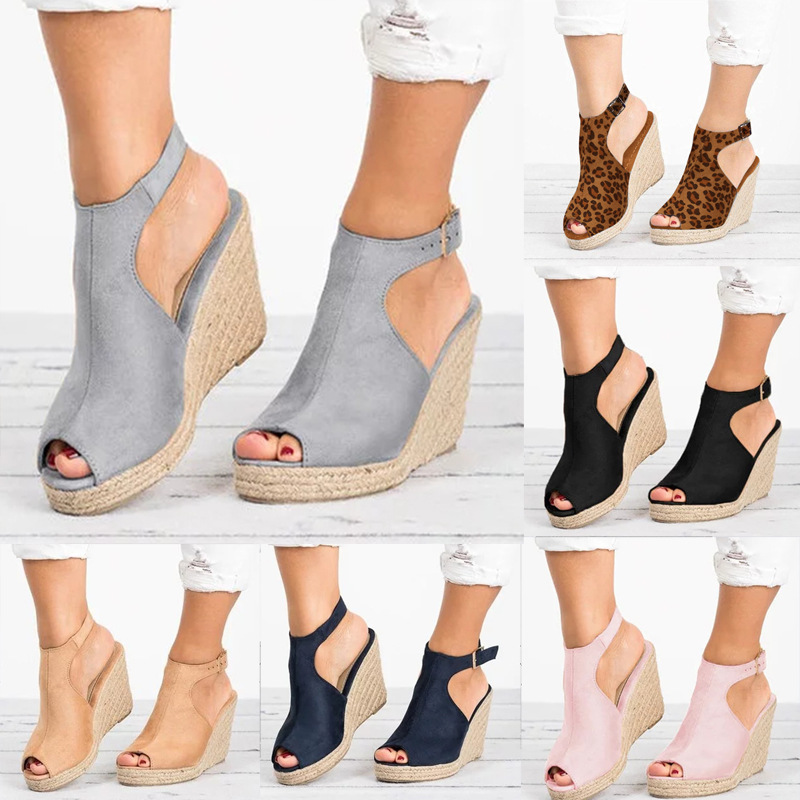 Женские босоножки на каблуке,  – обзор и цена Wedge Espadrille Women