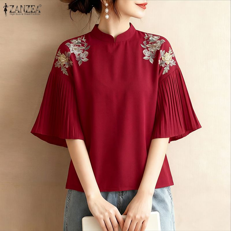 Летняя блузка ZANZEA 2026 с цв – обзор и цена Romper Floral Print