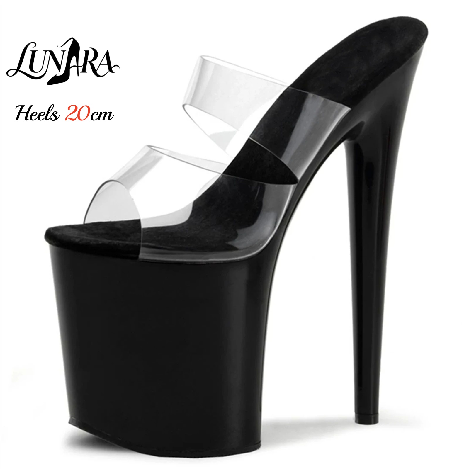 Сексуальные туфли-слиды на уль – обзор и цена Sandal Strappy Heeled