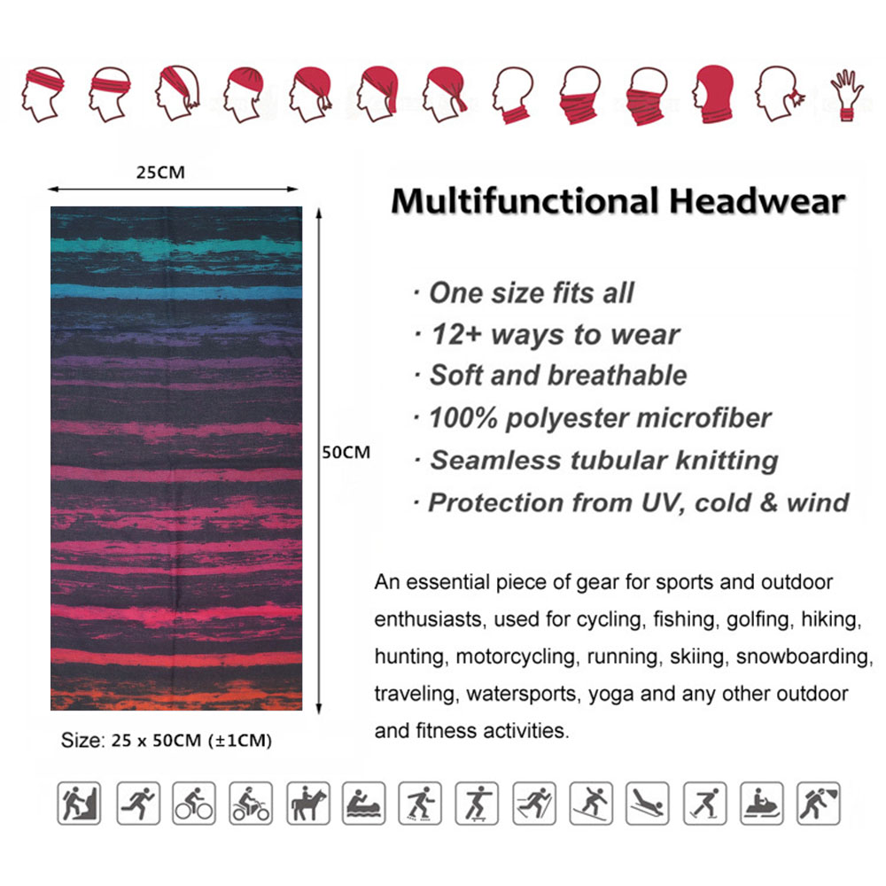 Шейный платок с принтом в поло – обзор и цена Headband Summer Knit