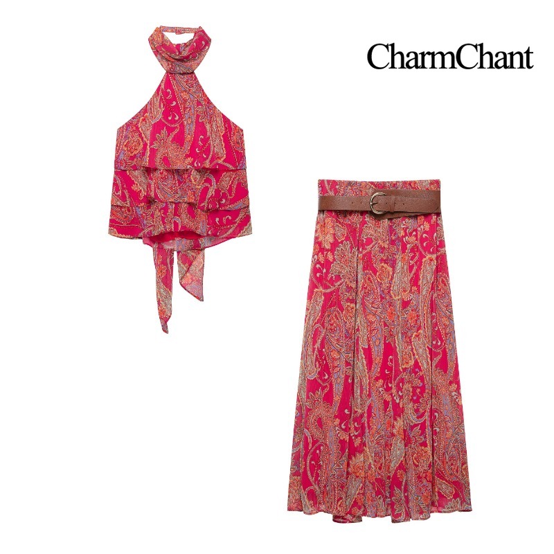 CHARMCHANT Женский комплект из – обзор и цена Romper Floral Print