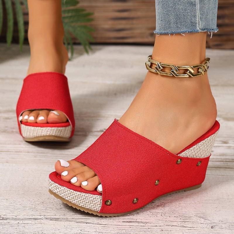 Новые женские шлепанцы-эспадри – обзор и цена Wedge Espadrille Women