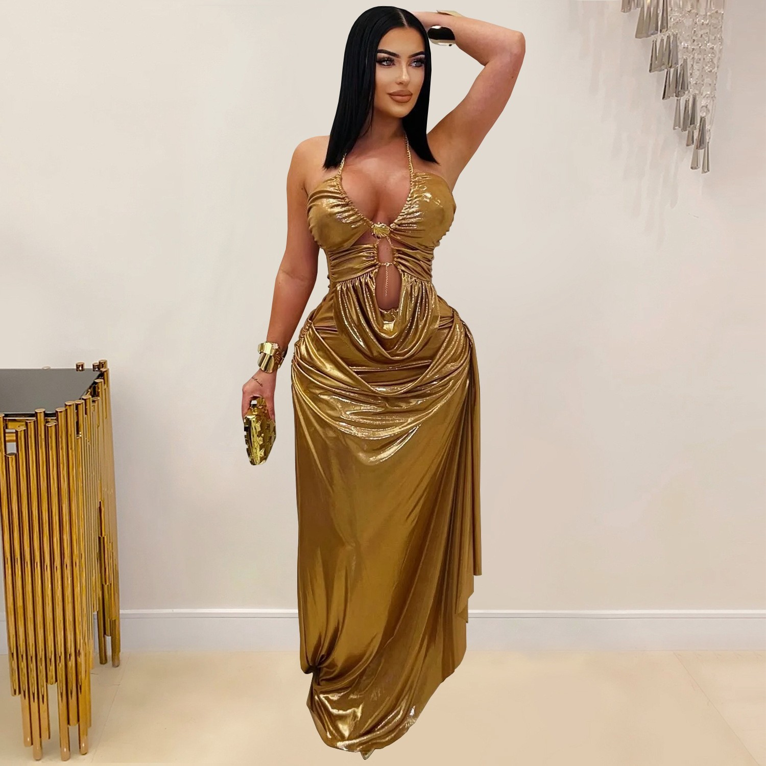 Вечернее платье для выпускного – обзор и цена Maxi Dress Halter