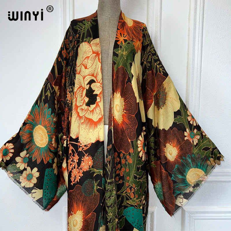 WINYI Africa Fashion Летнее ки – обзор и цена Cover Up Kaftan