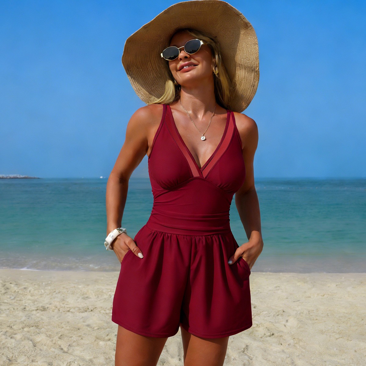 Черный однотонный купальник бе – обзор и цена Swimsuit Bikini Ruched