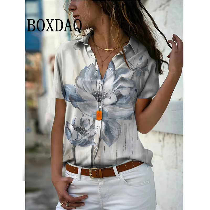 Летняя женская рубашка, винтаж – обзор и цена Romper Floral Print