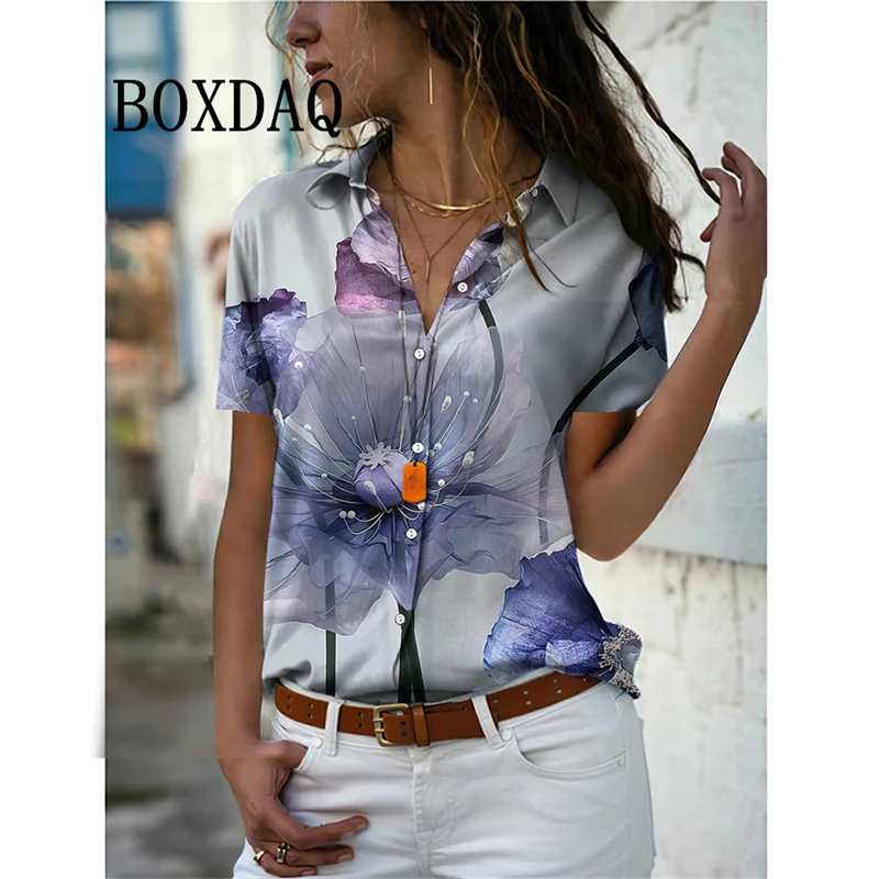 Летняя женская рубашка, винтаж – обзор и цена Romper Floral Print