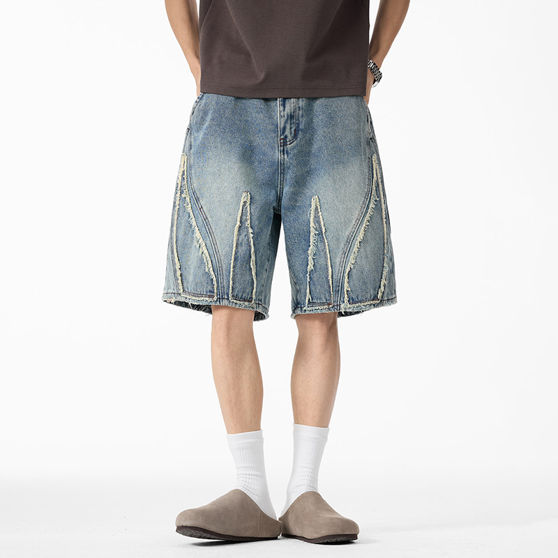 Мужские джинсовые шорты-бермуд – обзор и цена Shorts Denim Frayed