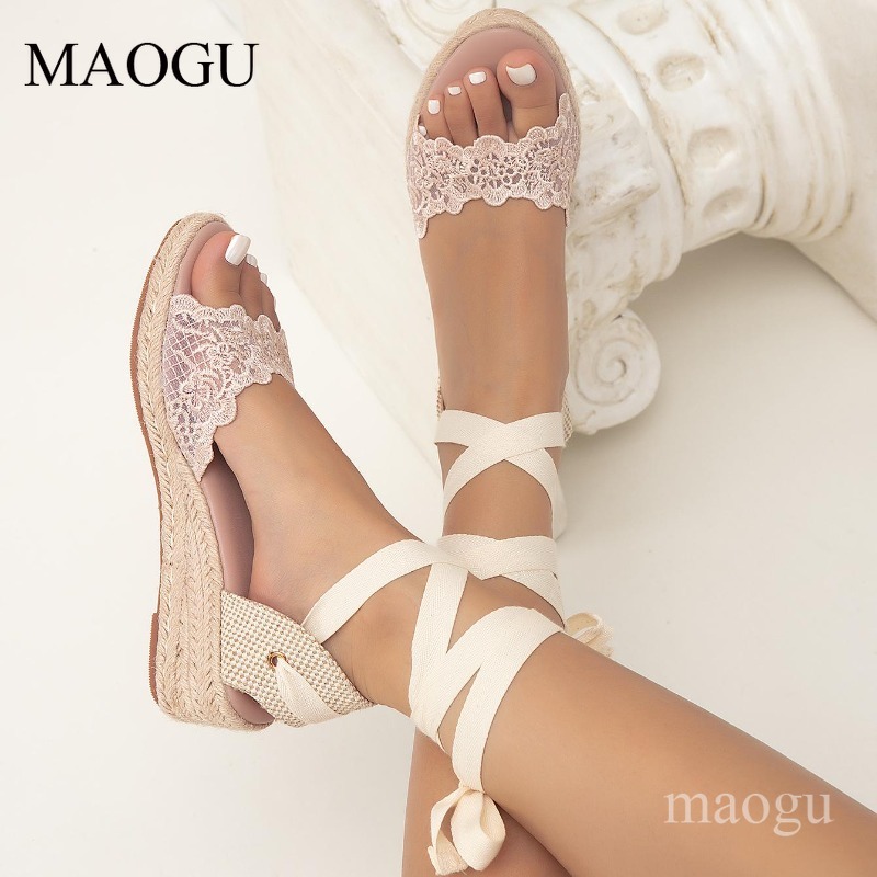 Женские босоножки-эспадрильи н – обзор и цена Wedge Espadrille Women